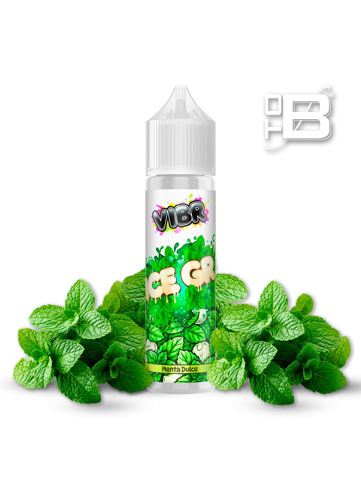 TOB - VIBR AROMA LONGFILL ICE GREEN (6ml) Up To 60ml