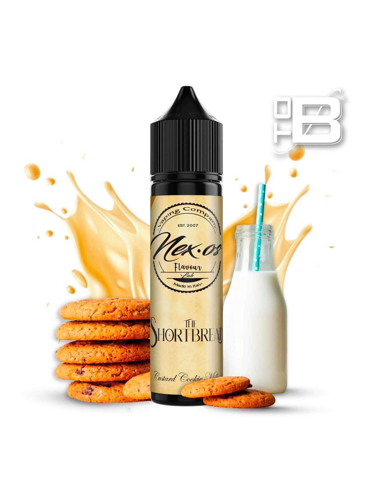 NX - NEXOS AROMA LONGFILL SHORTBREA (6ml) Up To 60ml