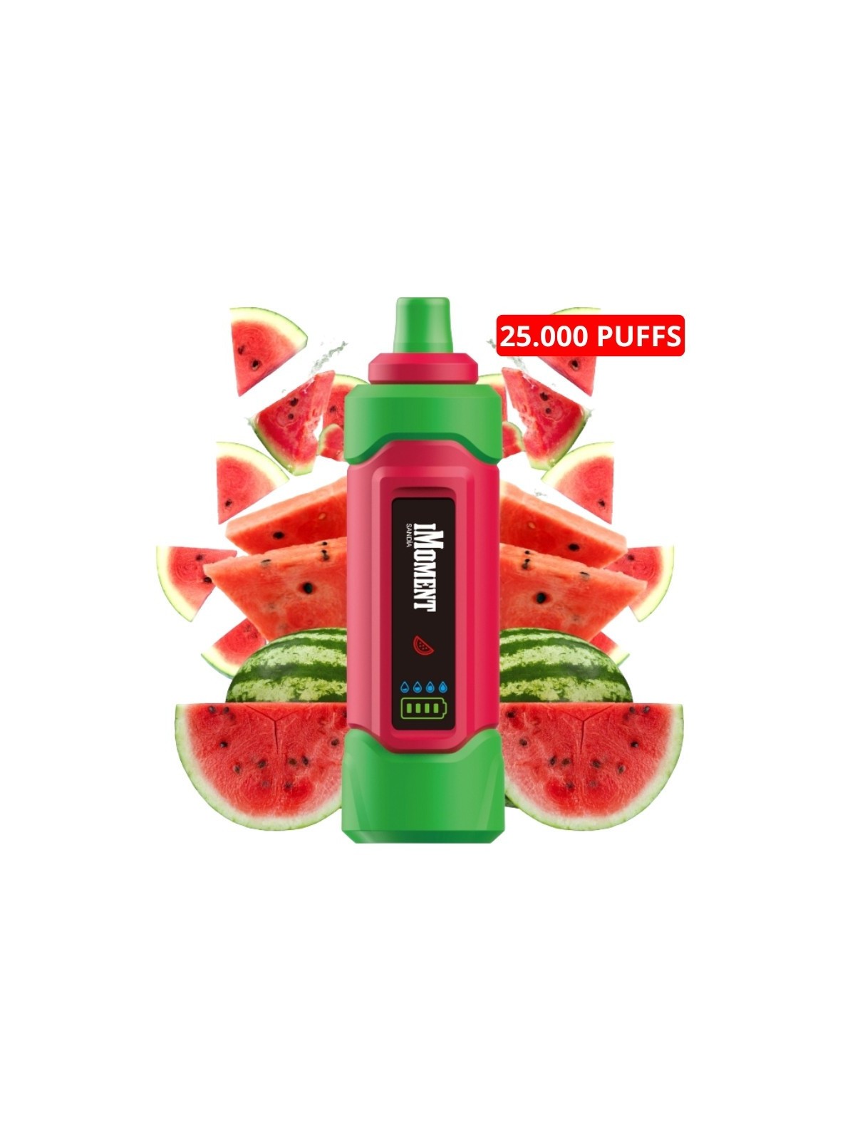 IMT - iMOMENT XIXA DTL 25.000 PUFF SANDÍA (SIN NICOTINA)