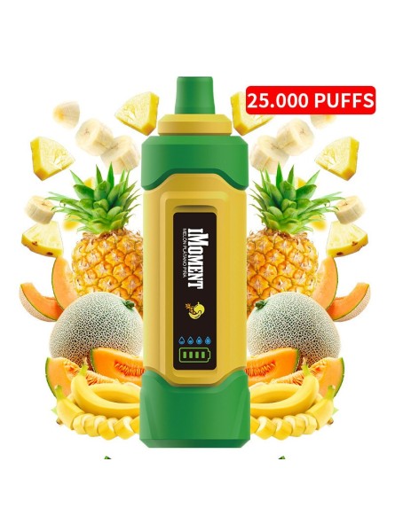 IMT - iMOMENT XIXA DTL 25.000 PUFF MELON BANANA PIÑA (SIN NICOTINA)