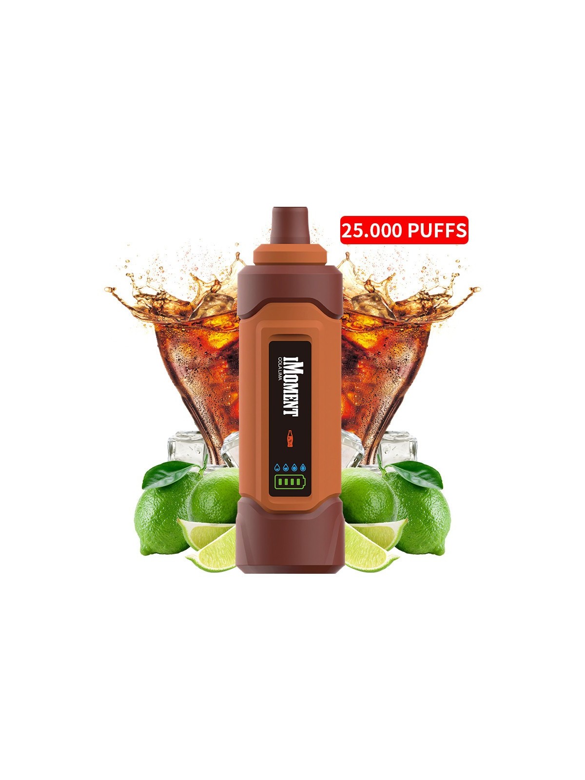 IMT - iMOMENT XIXA DTL 25.000 PUFF COLA LIMA (SIN NICOTINA)