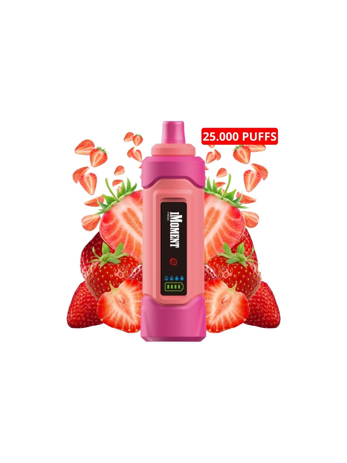 IMT - iMOMENT XIXA DTL 25.000 PUFF FRESA (SIN NICOTINA)