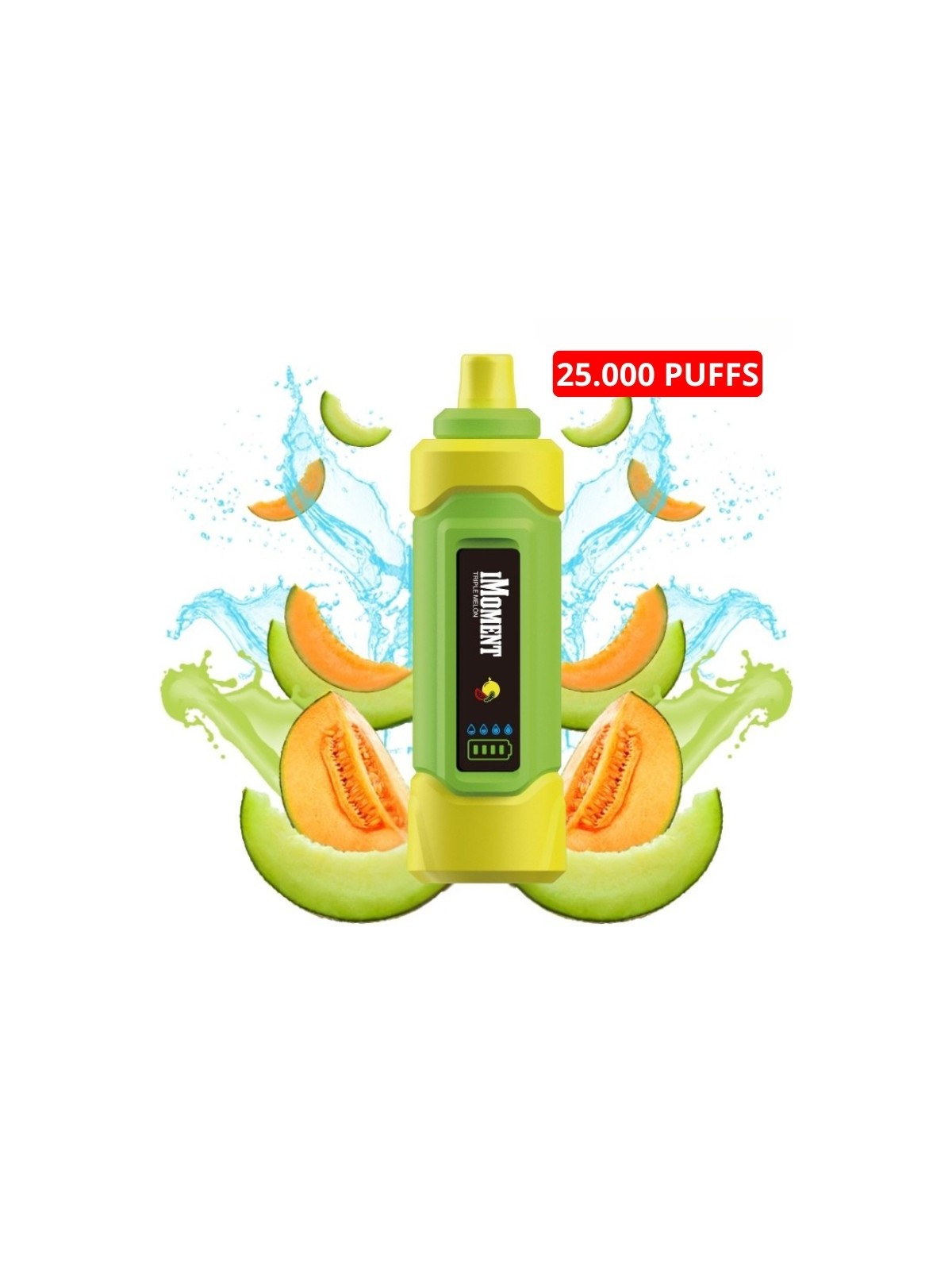 IMT - iMOMENT XIXA DTL 25.000 PUFF TRIPLE MELON (SIN NICOTINA)