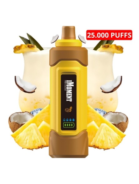 IMT - iMOMENT XIXA DTL 25.000 PUFF PIÑA COLADA (SIN NICOTINA)