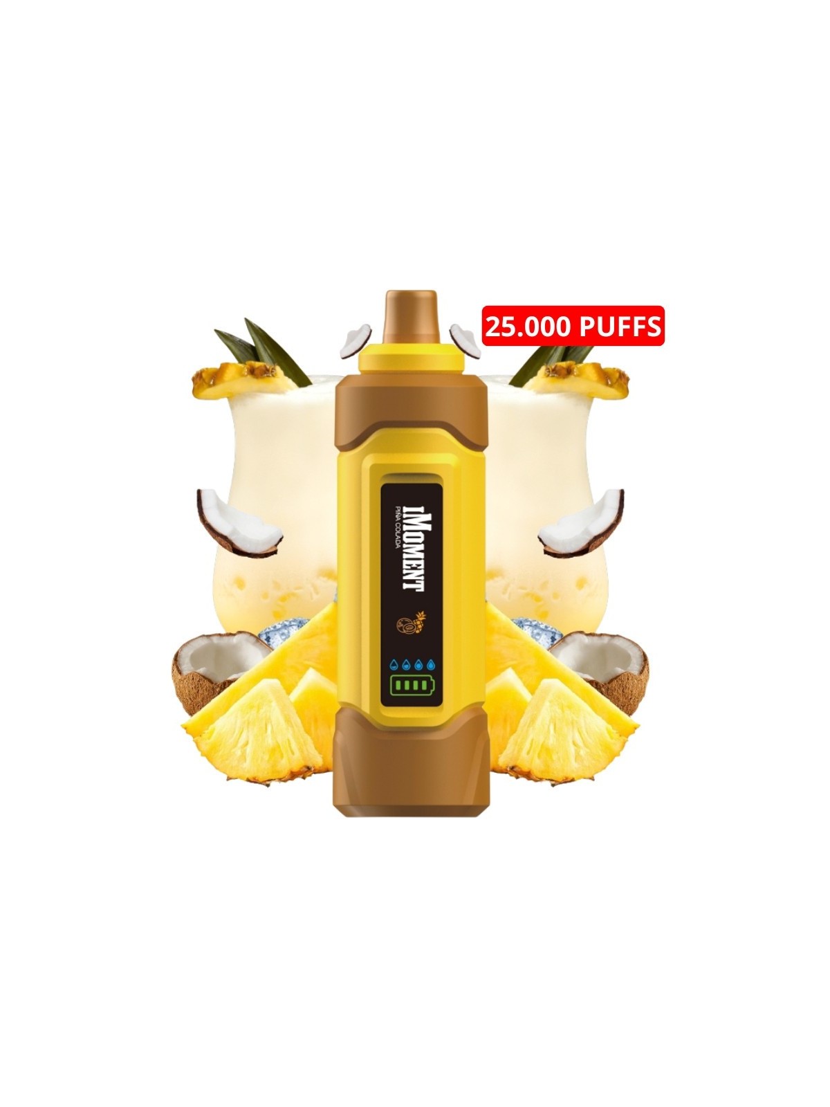 IMT - iMOMENT XIXA DTL 25.000 PUFF PIÑA COLADA (SIN NICOTINA)