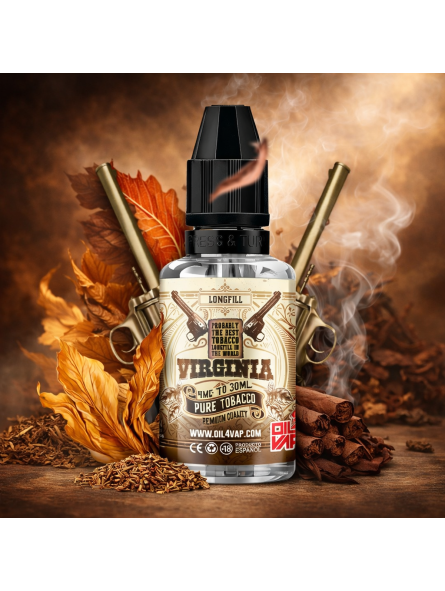 O4V - AROMA LONGFILL VIRGINIA TOBACCO (4ML) up to 30ml Oil4Vap - 1