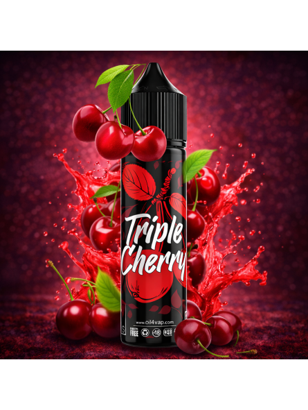 O4V - LONGFILL TRIPLE CHERRY (60ml) Oil4Vap - 1