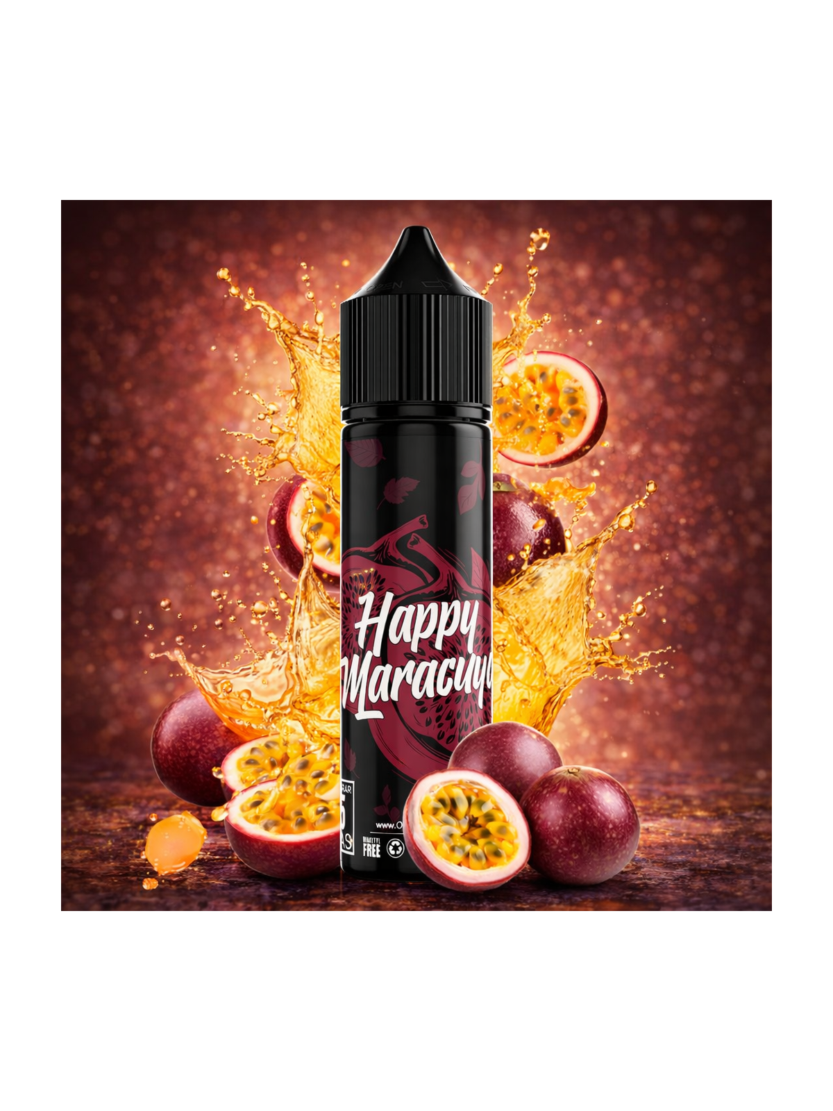 O4V - LONGFILL HAPPY MARACUYÁ (60ML) Oil4Vap - 1