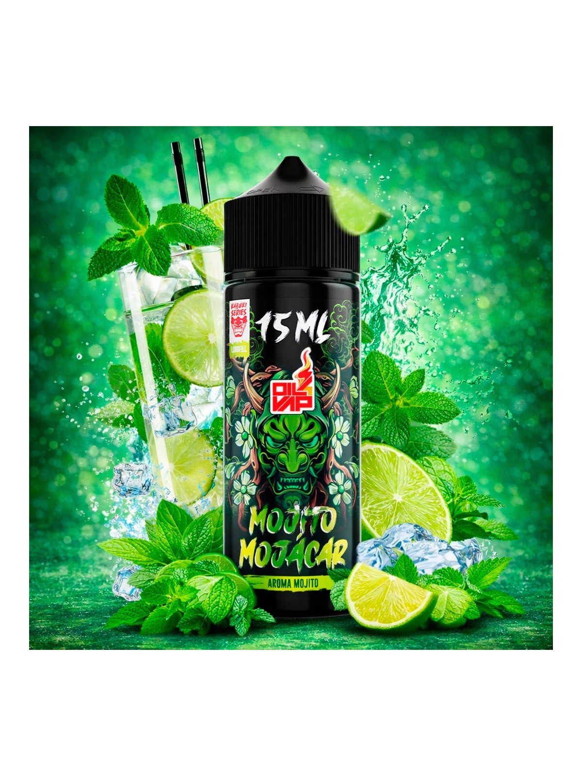 KS - AROMA LONGFILL KABUKI MOJITO MOJACAR (15ML) Oil4Vap - 1