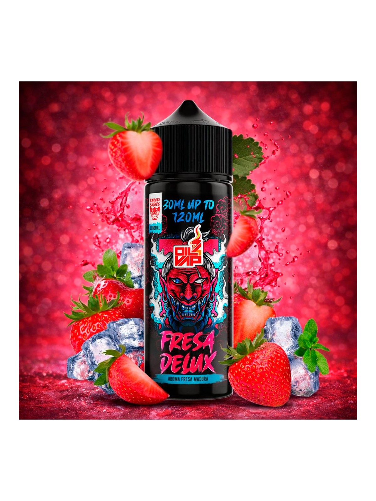 KS - AROMA LONGFILL KABUKI FRESA DELUXE (30ML) Oil4Vap - 1