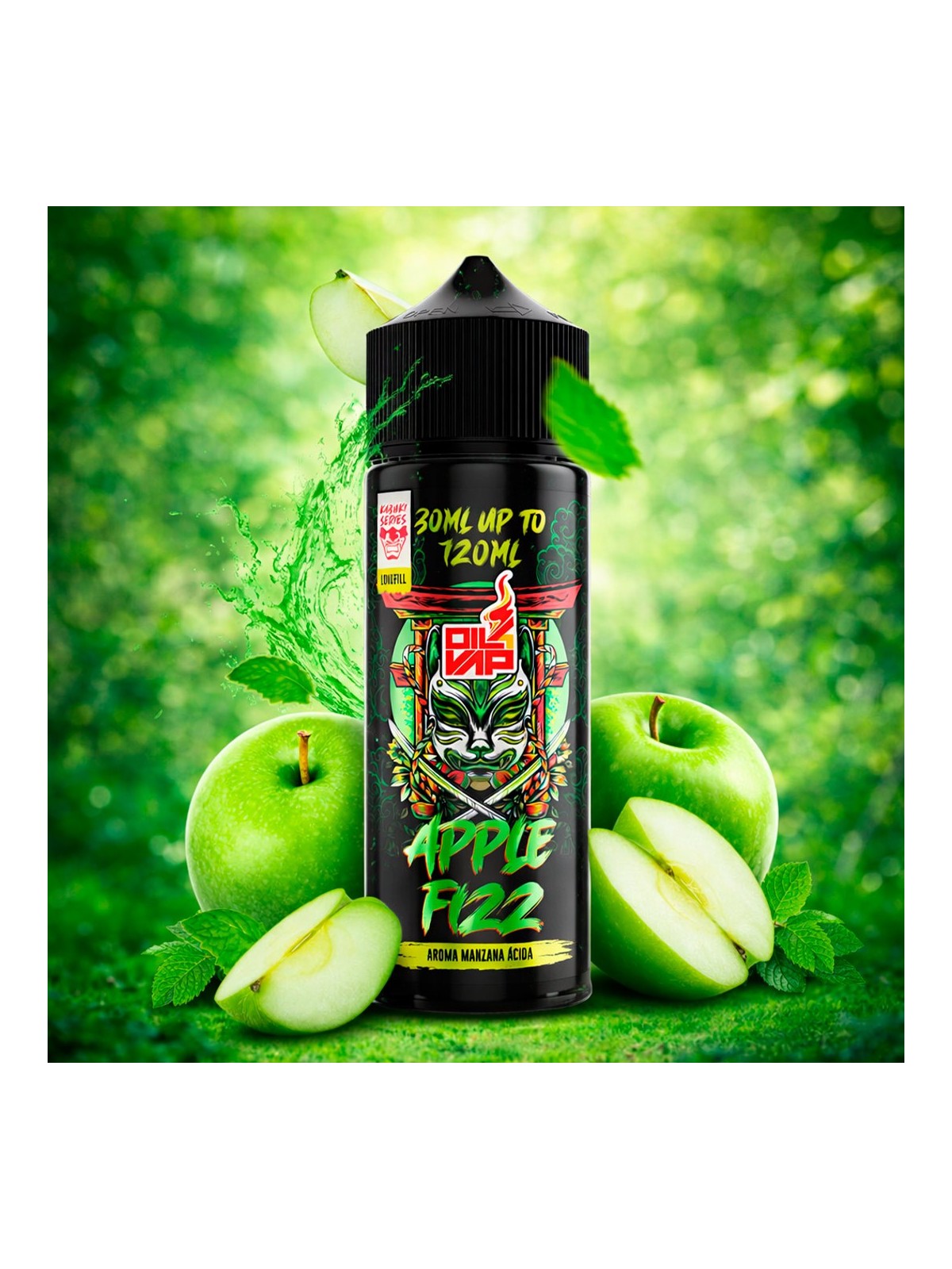 KS - AROMA LONGFILL KABUKI APPLE FIZZ (30ML) Oil4Vap - 1