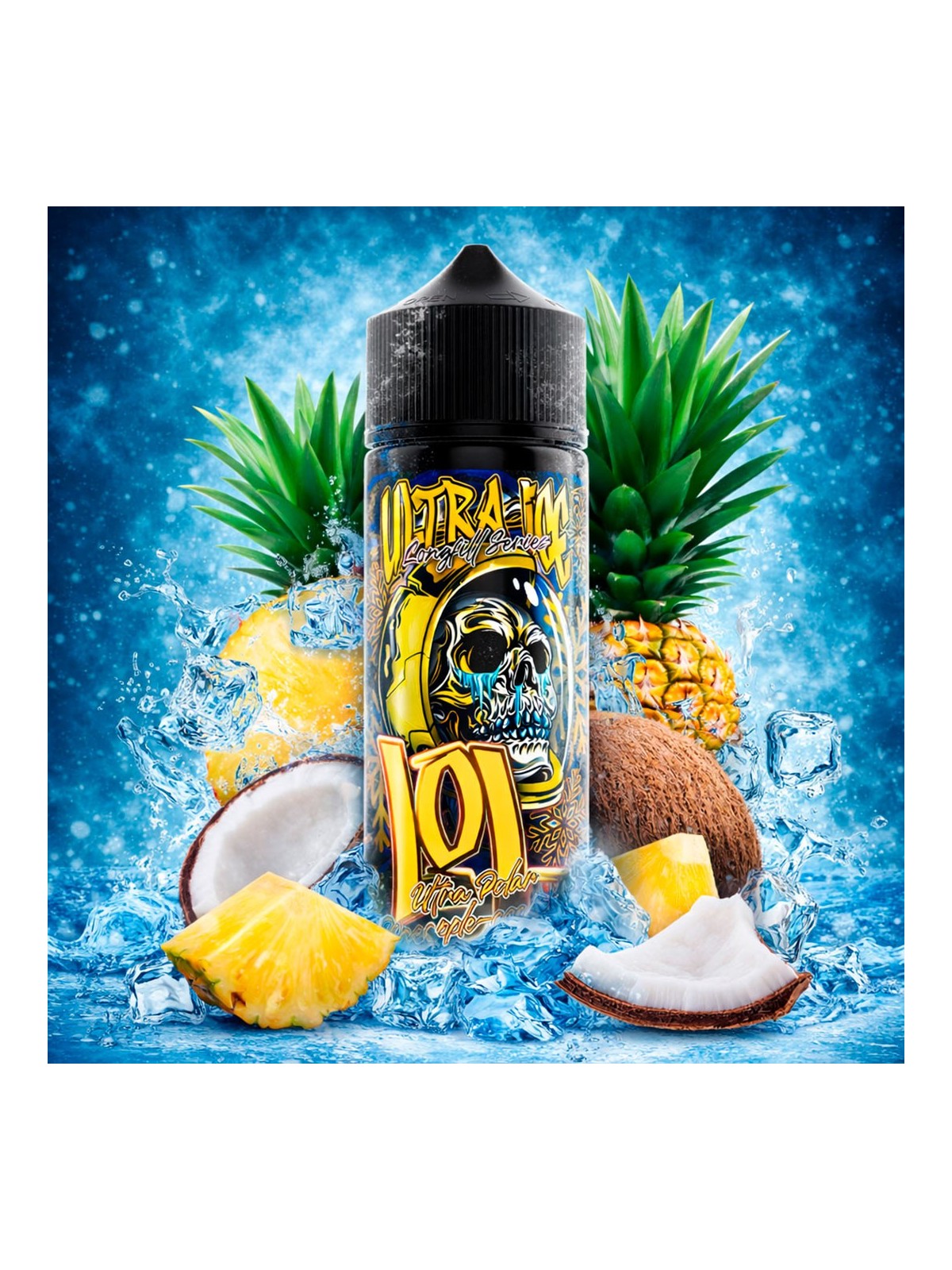 LOL - ULTRA ICE LONGFILL ULTRA POLAR PINEAPPLE COCONUT 13ML PARA 120ML LOL - 1