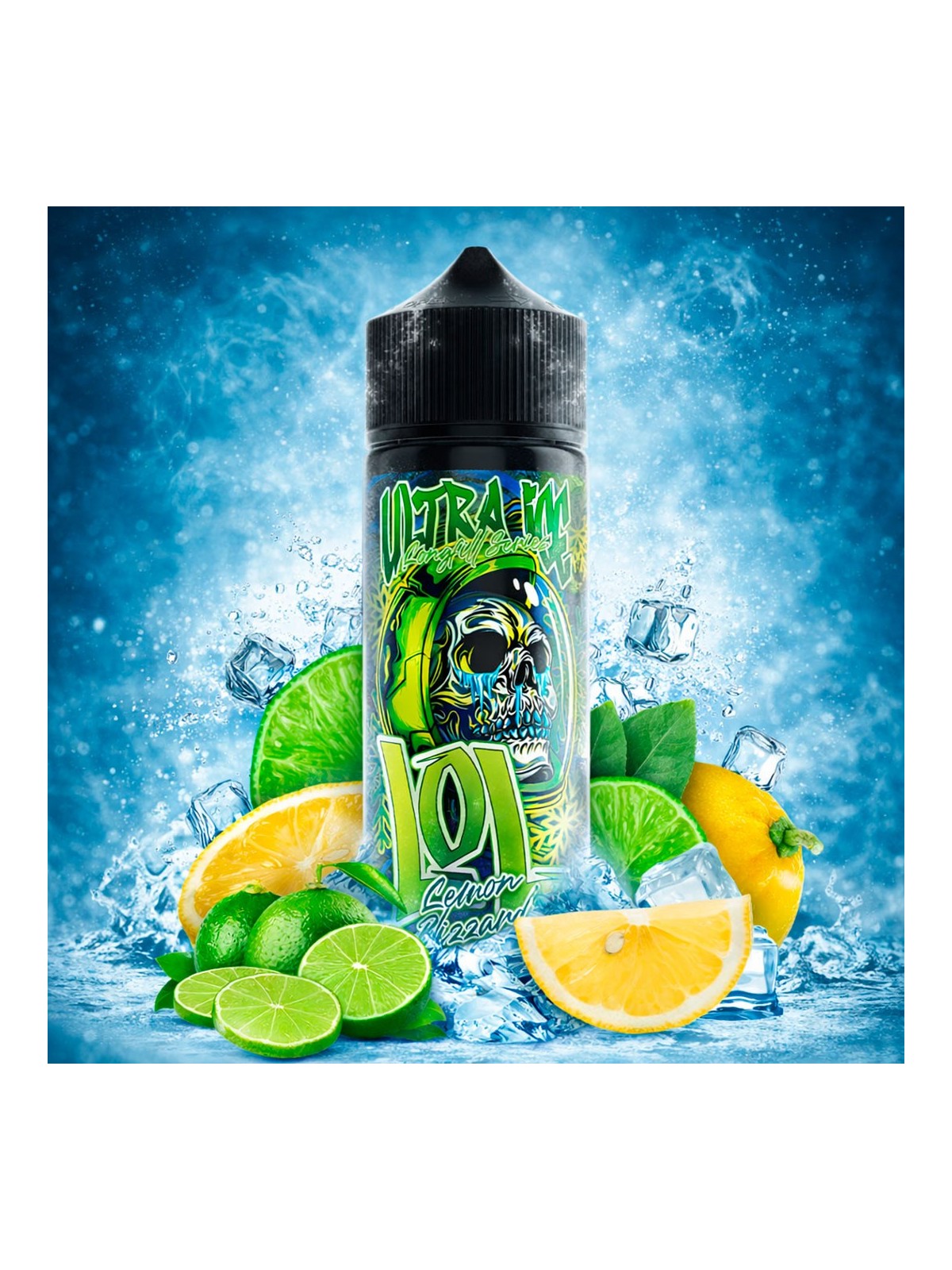 LOL - ULTRA ICE LONGFILL LEMON BLIZZARD 13ML PARA 120ML LOL - 1