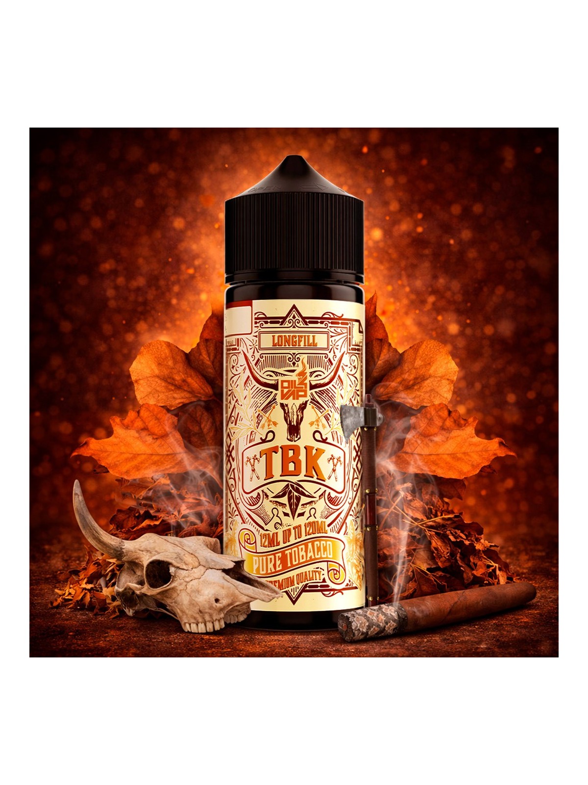 O4V - AROMA PURE TOBACCO LONGFILL TBK 12ML Oil4Vap - 1