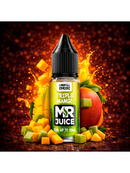 MRJ - AROMA MR JUICE LONGFILL TRIPLE MANGO (5ML) MR. JUICE - 1