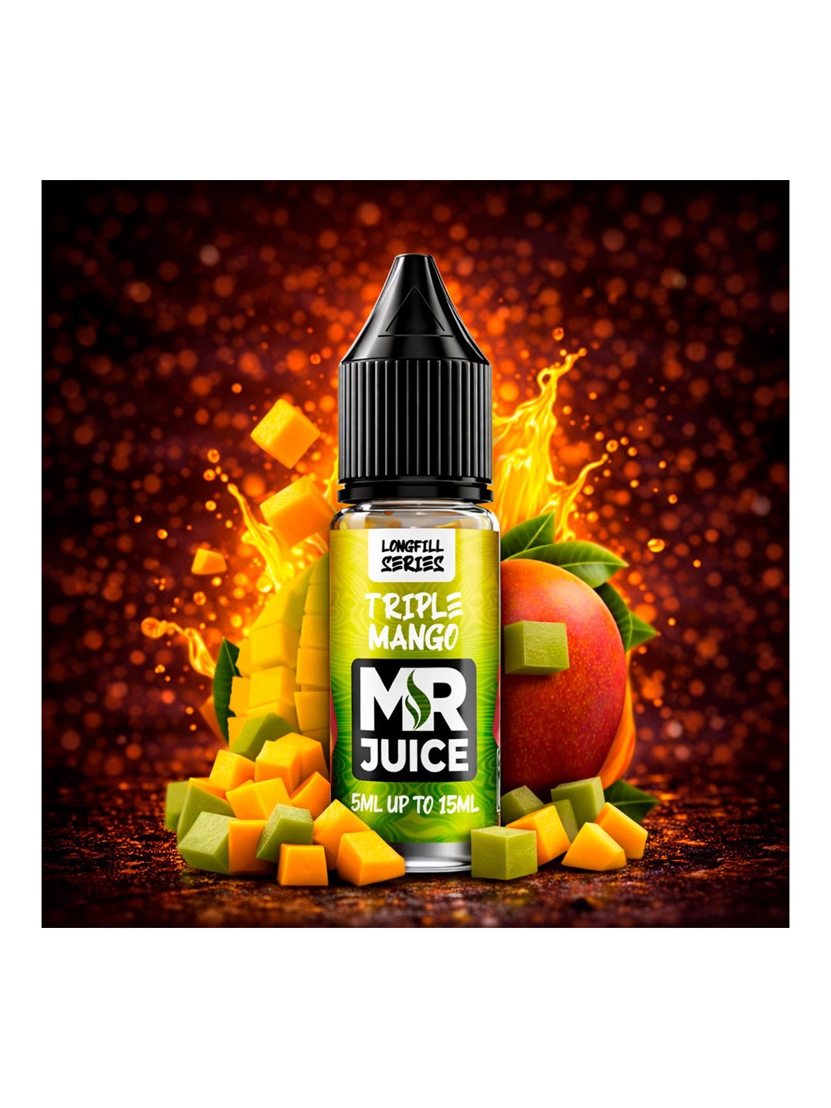 MRJ - AROMA MR JUICE LONGFILL TRIPLE MANGO (5ML) MR. JUICE - 1