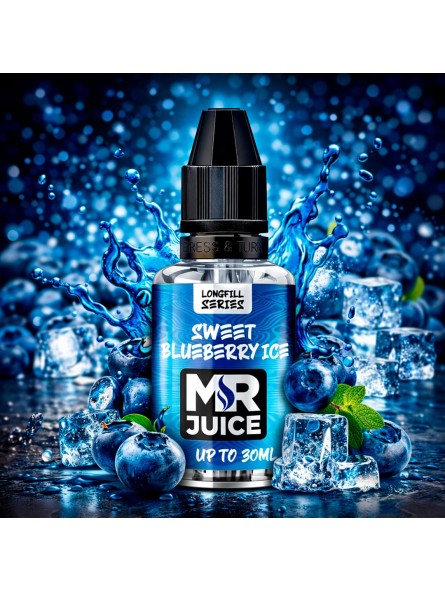 MRJ - AROMA MR JUICE LONGFILL SWEET BLUEBERRY ICE (8ML) MR. JUICE - 1