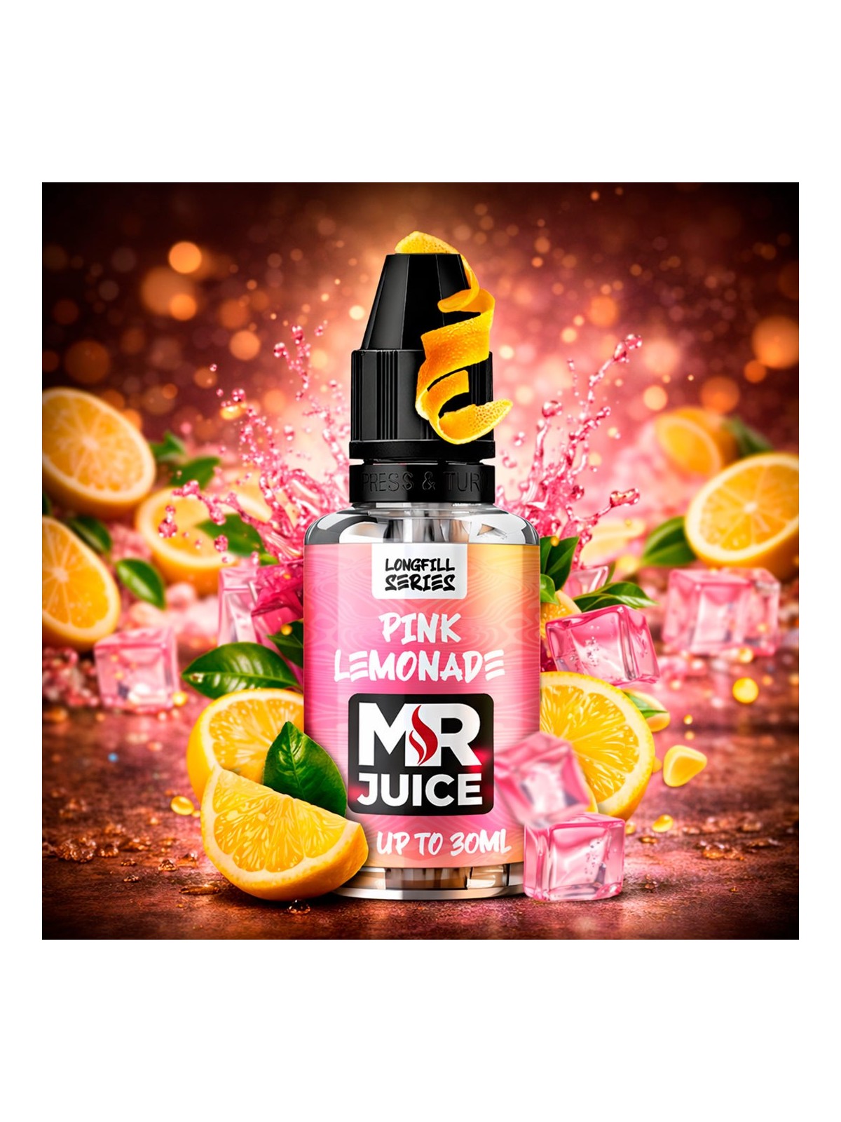 MRJ - AROMA MR JUICE LONGFILL PINK LEMONADE (8ML) MR. JUICE - 1