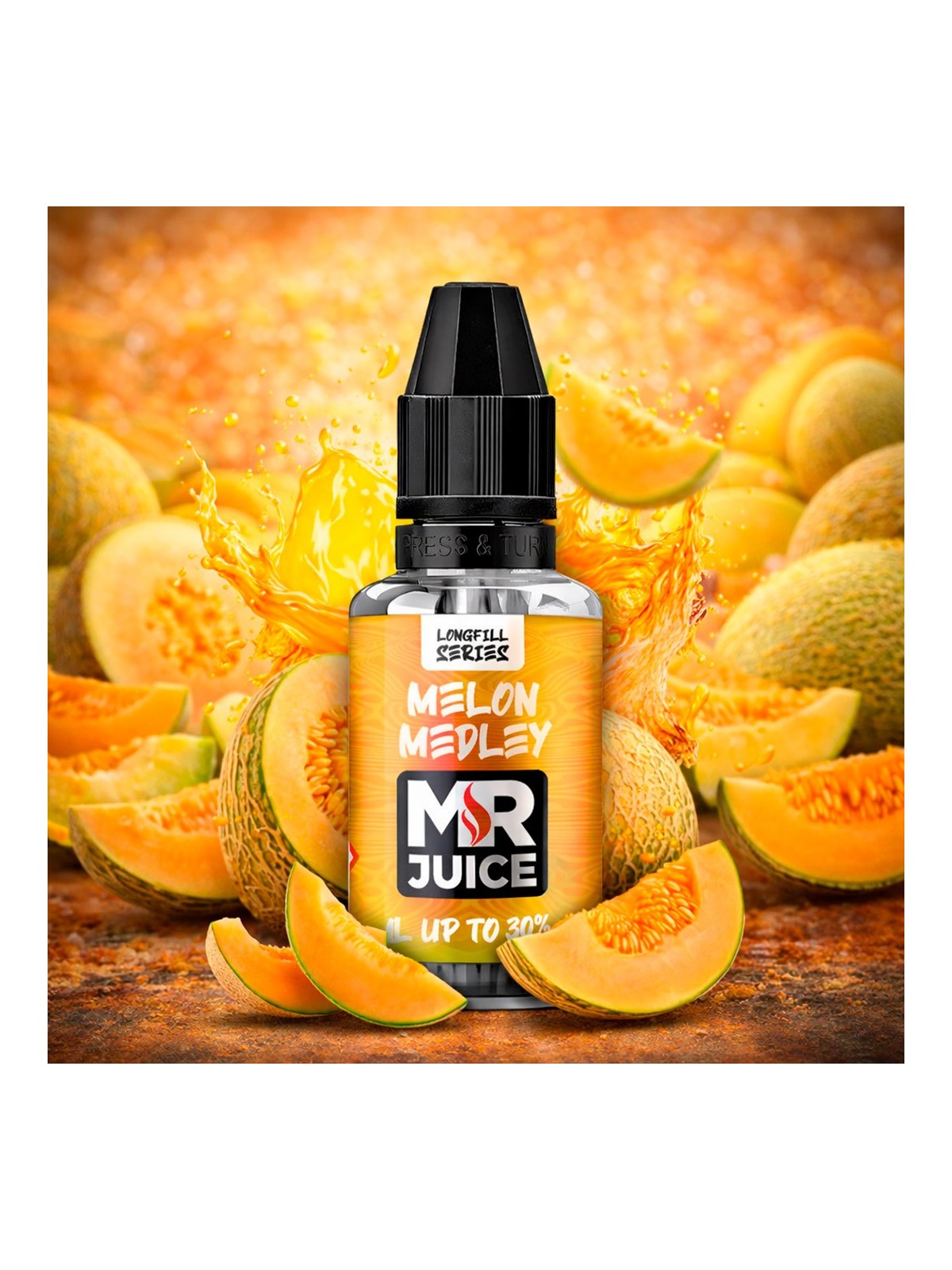 MRJ - AROMA MR JUICE LONGFILL MELON MEDLEY (8ML) MR. JUICE - 1
