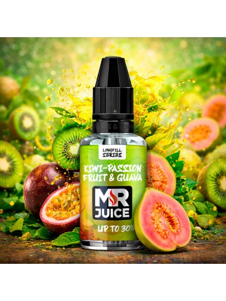 MRJ - AROMA MR JUICE LONGFILL KIWI- PASSION FRUIT & GUAVA (8ML) MR. JUICE - 1