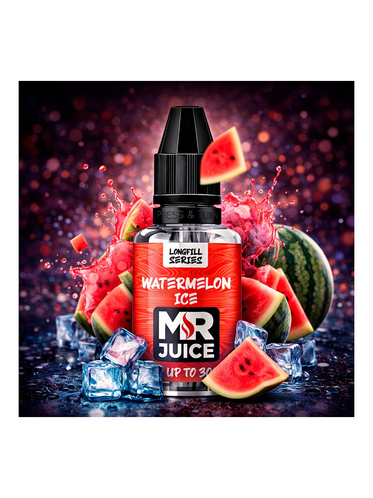 MRJ - AROMA MR JUICE LONGFILL WATERMELON ICE (8ML) MR. JUICE - 1