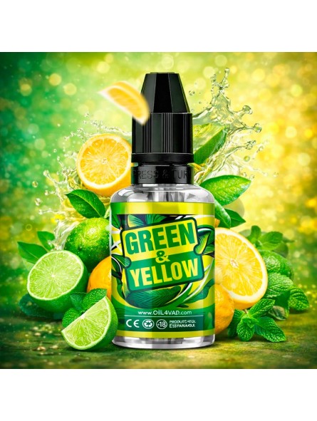 O4V - AROMA LONGFILL GREEN & YELLOW (8ML) Oil4Vap - 1
