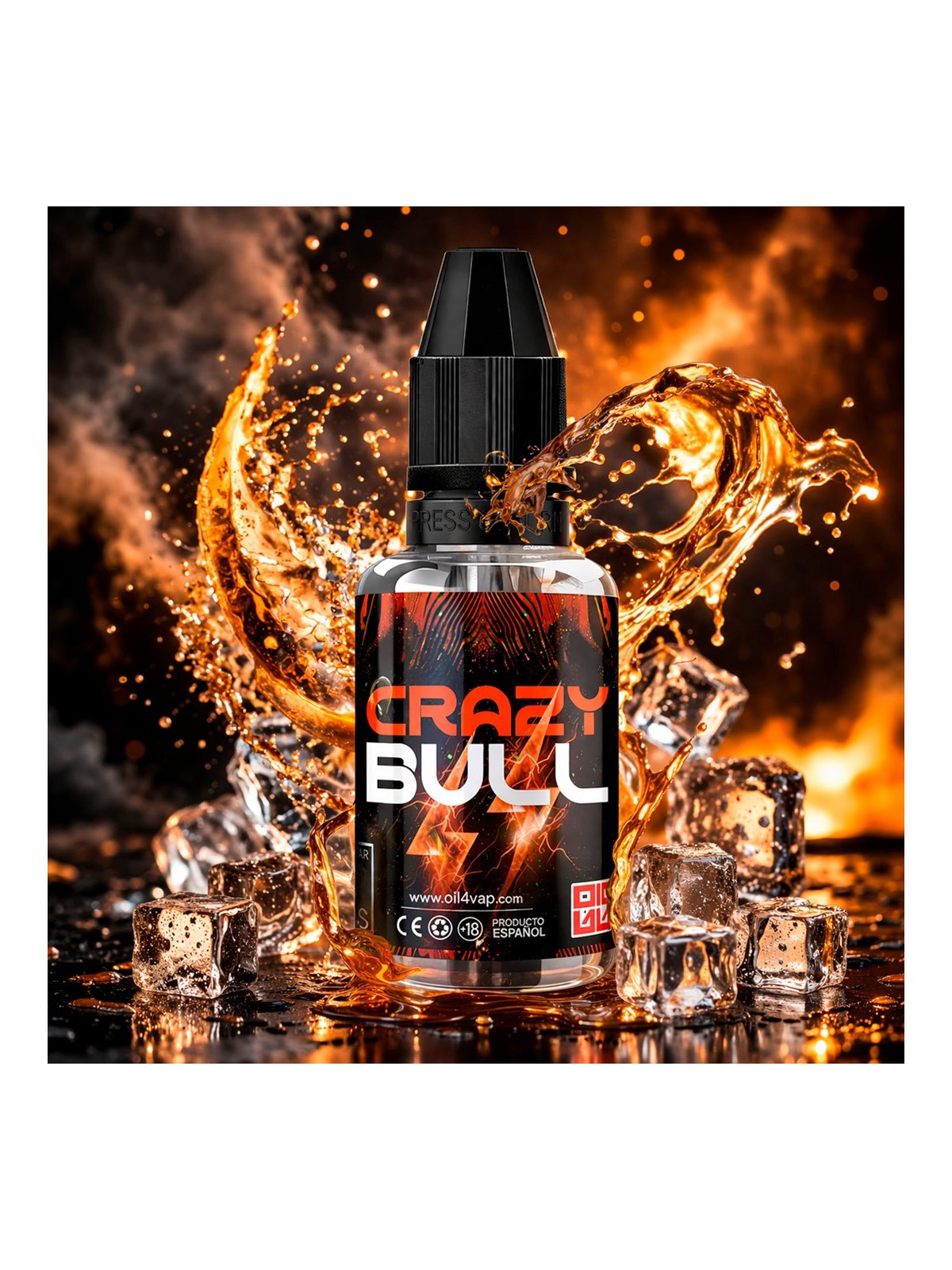 O4V - AROMA LONGFILL CRAZY  BULL (8ML) Oil4Vap - 1
