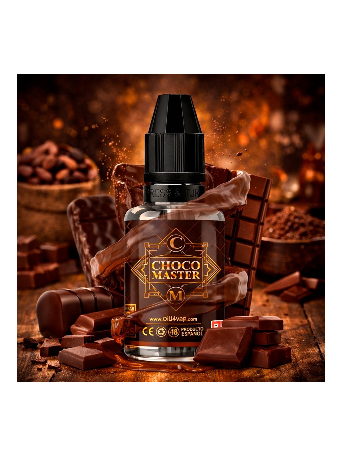 O4V - AROMA LONGFILL CHOCO MASTER (8ML) Oil4Vap - 1