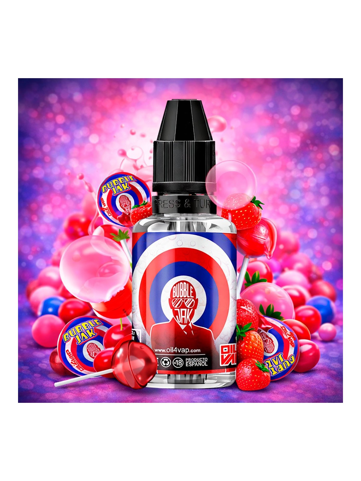 O4V - AROMA LONGFILL BUBBLE JAK (8ML) Oil4Vap - 1