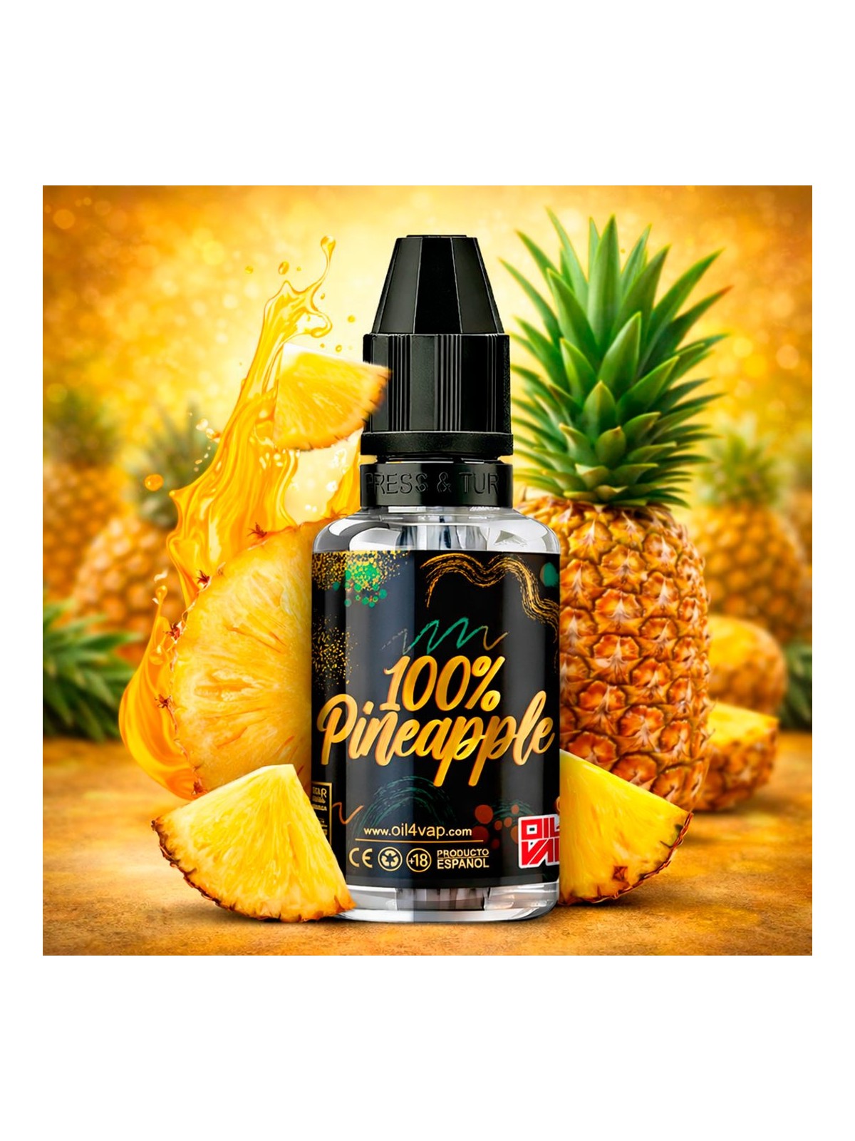 O4V - AROMA LONGFILL 100% PINEAPPLE (8ML) Oil4Vap - 1