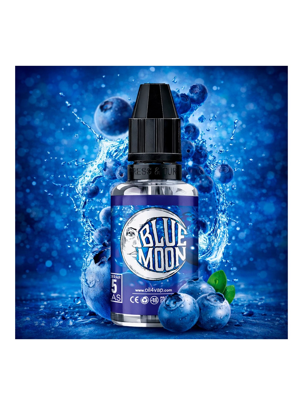 O4V - AROMA LONGFILL BLUE MOON (8ML) Oil4Vap - 1