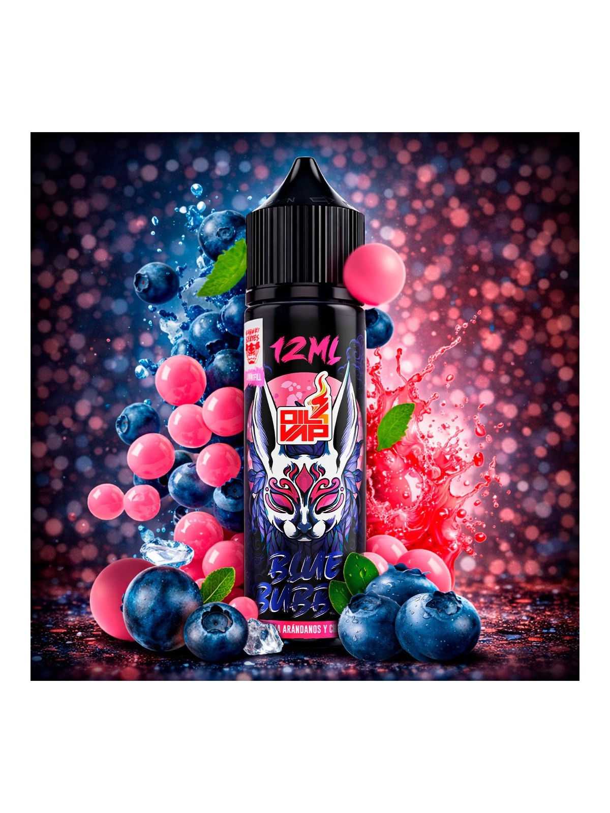 KS - AROMA LONGFILL KABUKI BLUEBUBBLE (12ML) Oil4Vap - 1