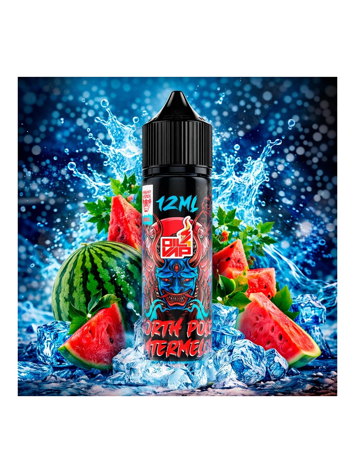 KS - AROMA LONGFILL KABUKI NORTH POLE WATERMELON (12ML) Oil4Vap - 1