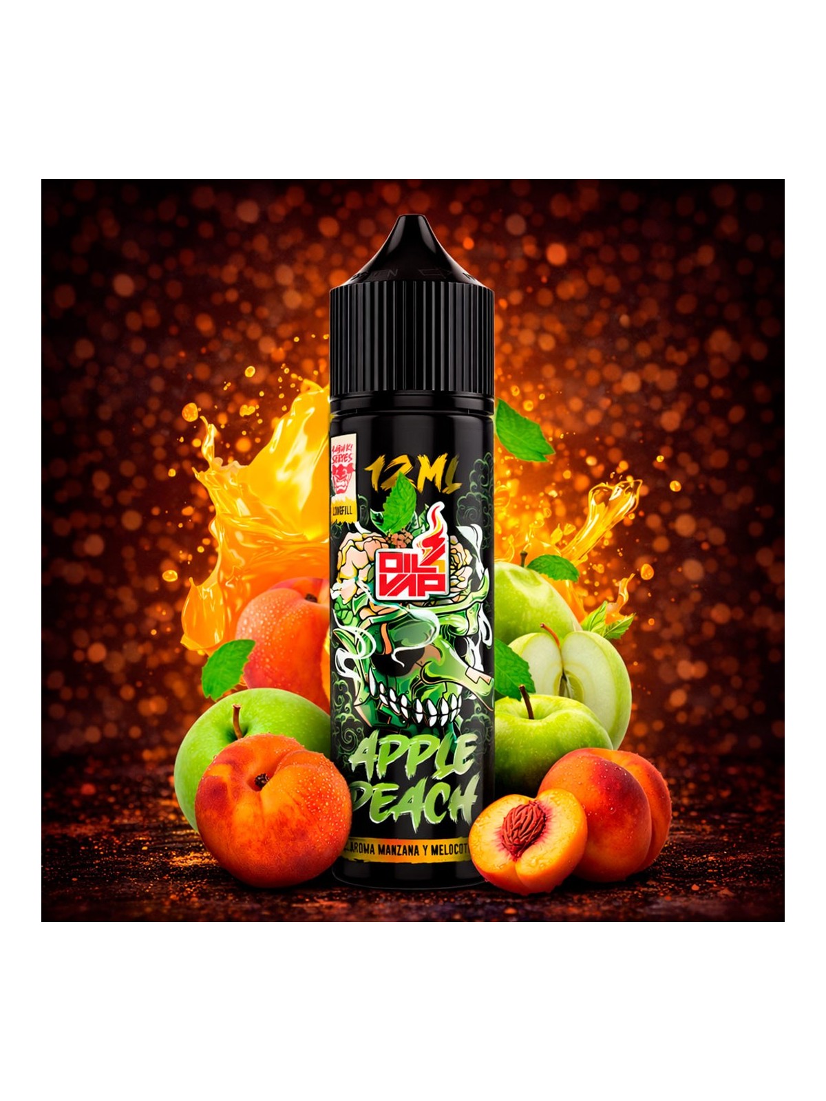 KS - AROMA LONGFILL KABUKI APPLE PEACH (12ML) Oil4Vap - 1