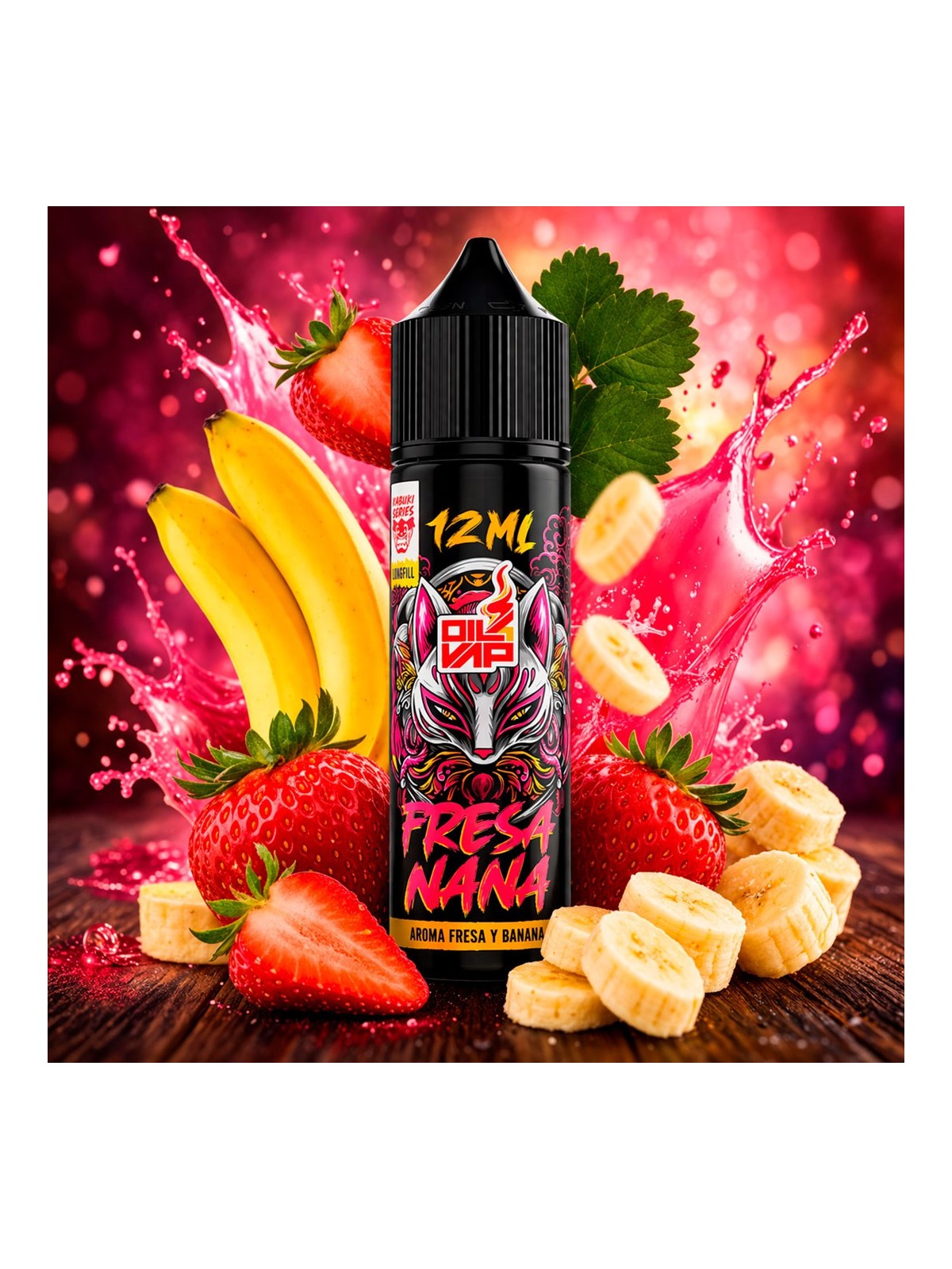 KS - AROMA LONGFILL KABUKI FRESANANA (12ML) Oil4Vap - 1