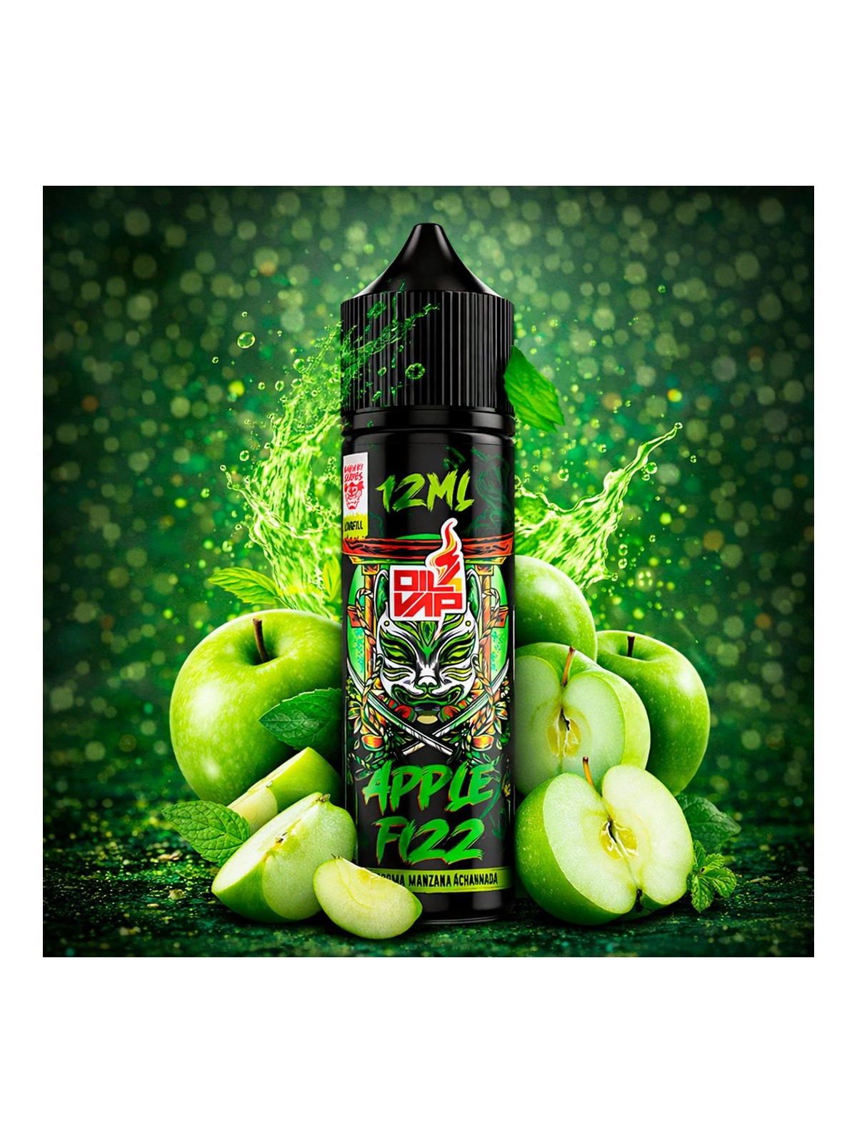 KS - AROMA LONGFILL KABUKI APPLE FIZZ (12ML) Oil4Vap - 1