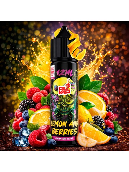 KS - AROMA LONGFILL KABUKI LEMON & BERRIES (12ML) Oil4Vap - 1