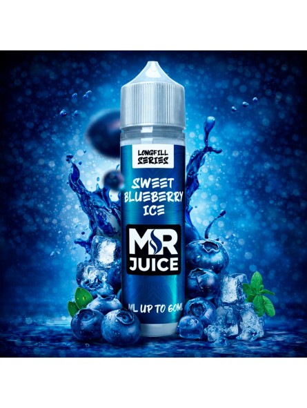 MRJ - AROMA MR JUICE LONGFILL SWEET BLUEBERRY ICE (16ML) MR. JUICE - 1