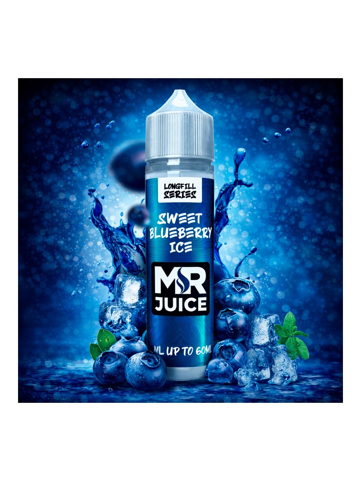 MRJ - AROMA MR JUICE LONGFILL SWEET BLUEBERRY ICE (16ML) MR. JUICE - 1