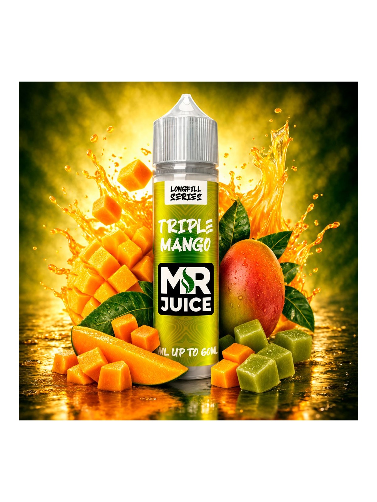 MRJ - AROMA MR JUICE LONGFILL TRIPLE MANGO (16ML) MR. JUICE - 1