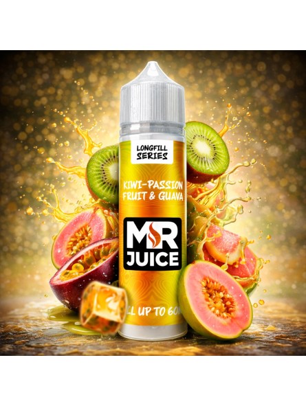 MRJ - AROMA MR JUICE LONGFILL KIWI- PASSION FRUIT & GUAVA (16ML) MR. JUICE - 1