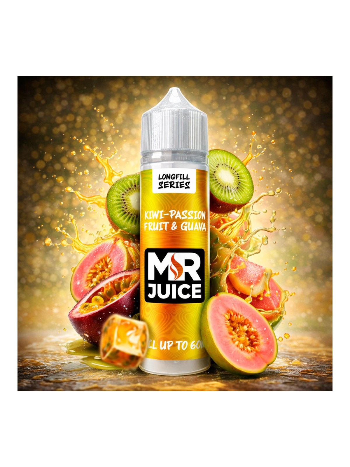 MRJ - AROMA MR JUICE LONGFILL KIWI- PASSION FRUIT & GUAVA (16ML) MR. JUICE - 1