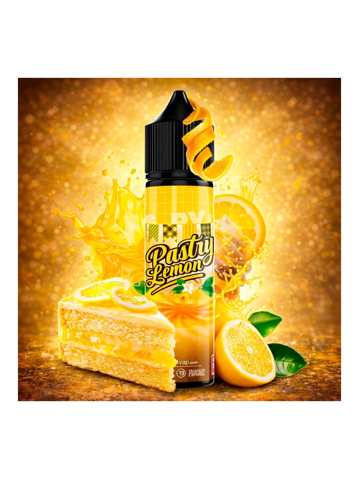 O4V - LONGFILL PASTRY LEMON (60ml) Oil4Vap - 1