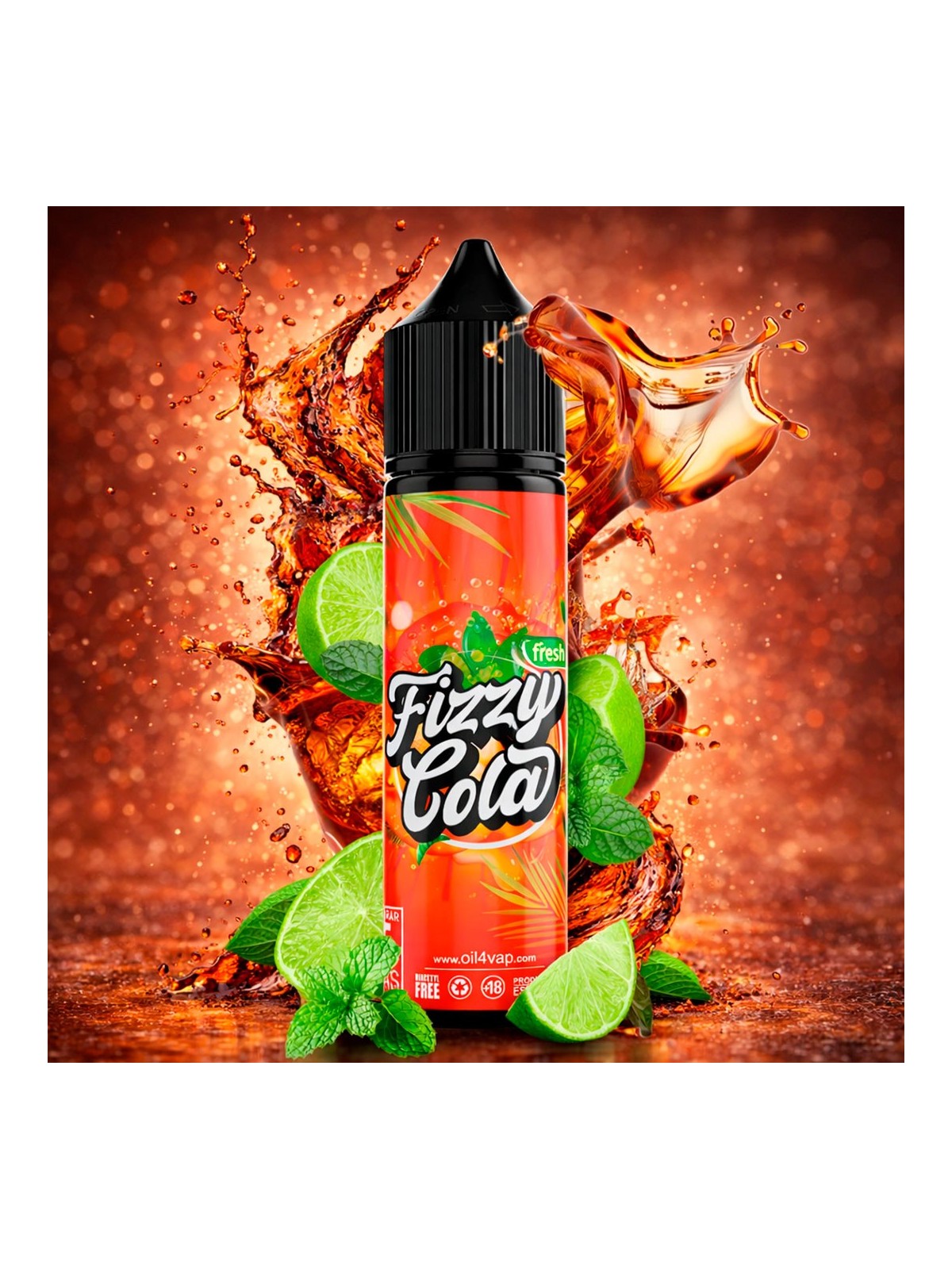 O4V - LONGFILL FIZZY COLA (60ml) Oil4Vap - 1