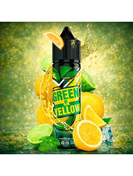 O4V - LONGFILL GREEN & YELLOW (60ml) Oil4Vap - 1