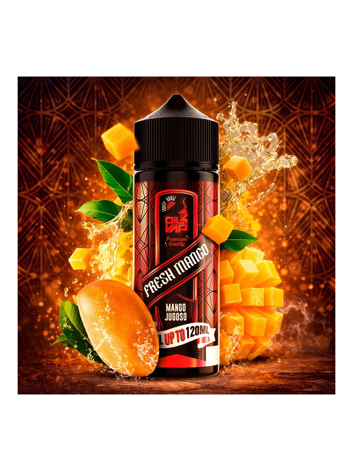O4V - AROMA LONGFILL FRESH MANGO (30ML) Oil4Vap - 1