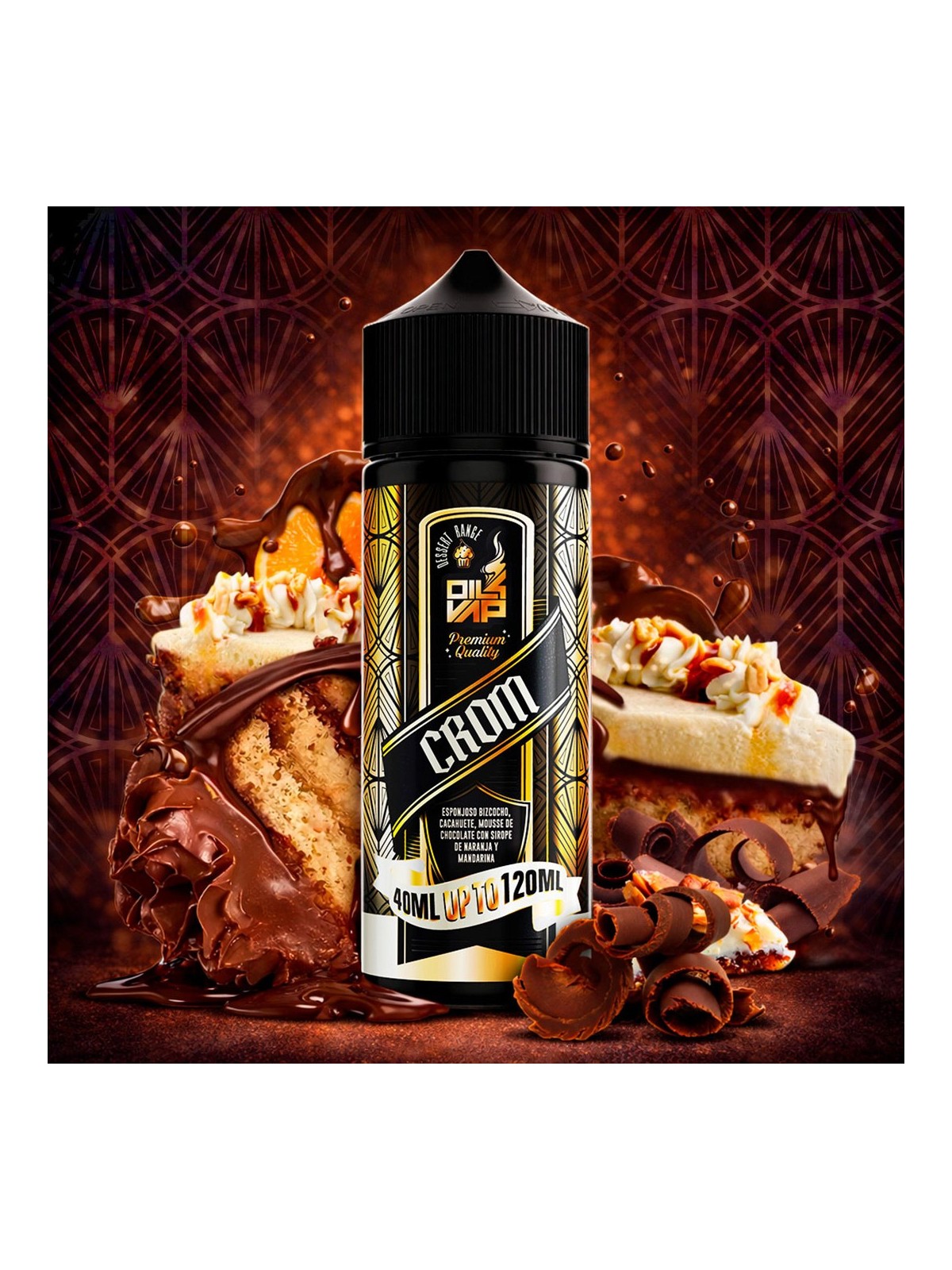 O4V - AROMA LONGFILL CROM (40ML) Oil4Vap - 1