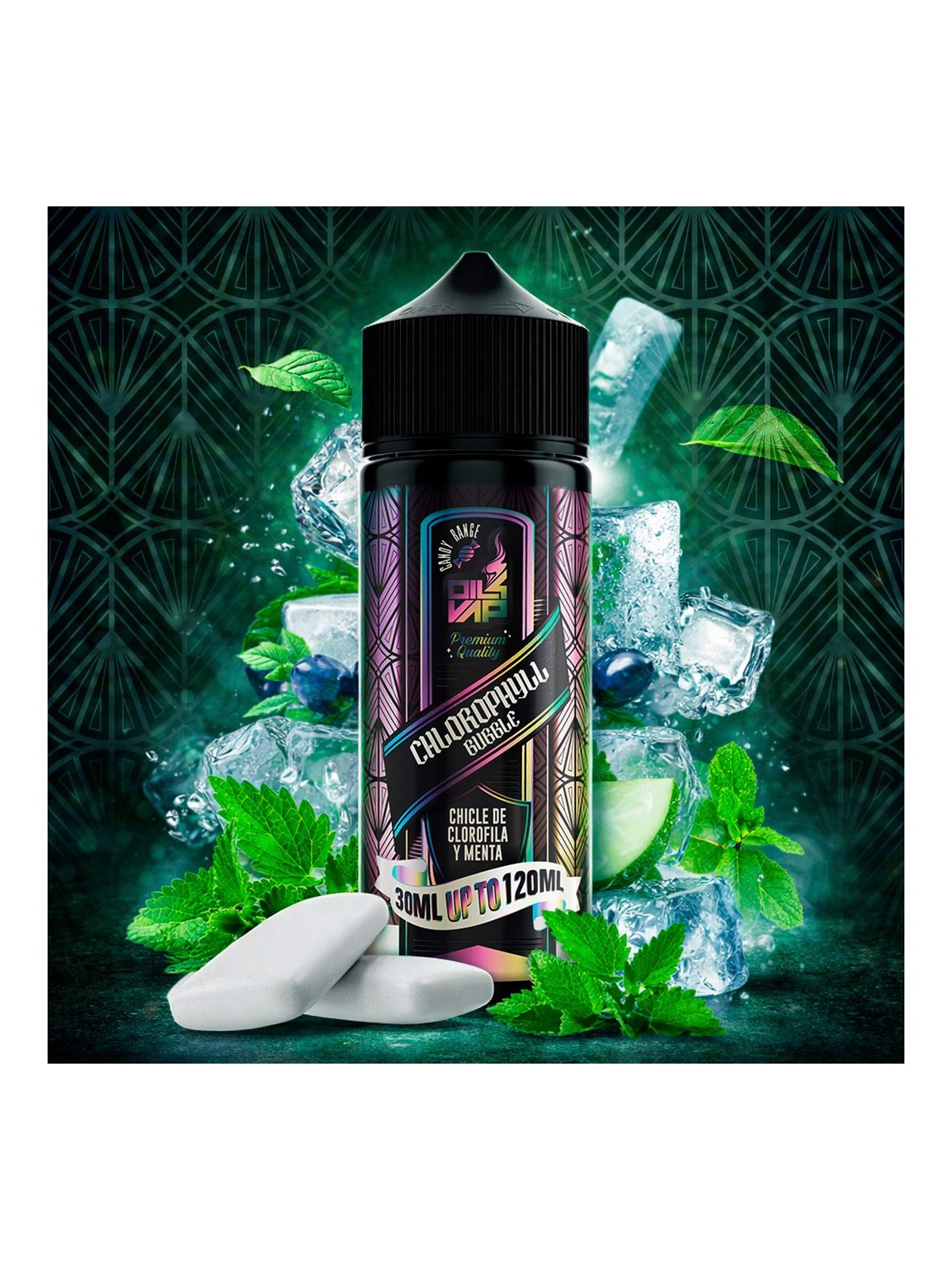 O4V - AROMA LONGFILL CHLOROPHYLL BUBBLE (30ML) Oil4Vap - 1