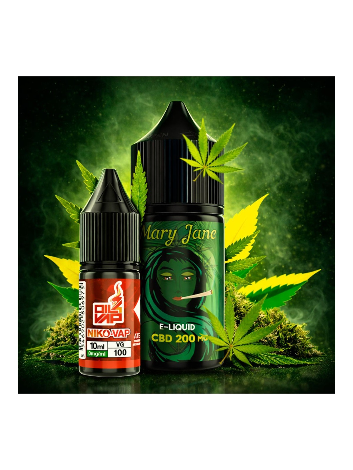 CNJ - AROMA LONGFILL MARY JANE CBD (10ML+10ML) 200MG CANNA JUICE - 1