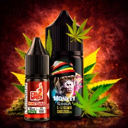 CNJ - AROMA LONGFILL MONKEY ROSIN CBD (10ML+10ML ) 200MG CANNA JUICE - 1
